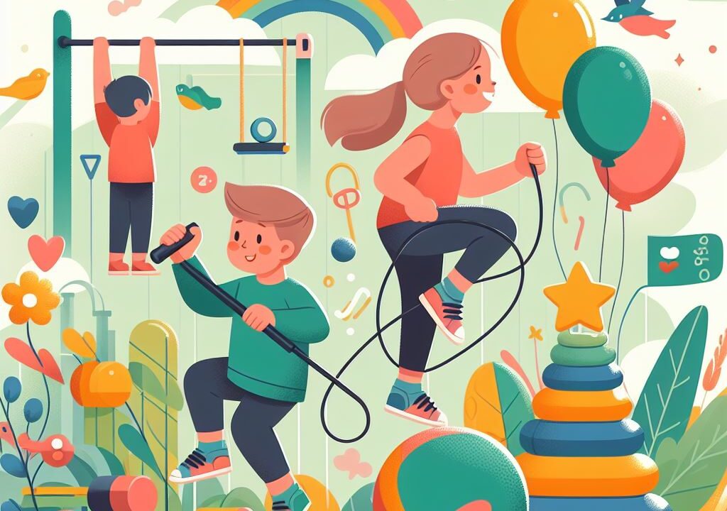Развитие физической активности у детей с помощью спортивного оборудования: важность и эффективность